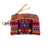 COIN PURSE - OOAK HUIPIL - HONEY - NO. 202174