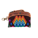 COIN PURSE - OOAK HUIPIL - HONEY - NO. 202179