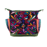 BEATRIZ MCDB + DIAMANTE STRAP - OOAK HUIPIL - EMERALD - NO. 202277