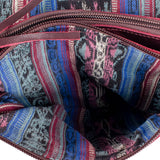 SIGNATURE EDITION DOUBLE CLUTCH SET - OOAK HUIPIL - VINO TINTO - NO. 202361