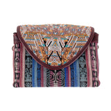 SIGNATURE EDITION DOUBLE CLUTCH SET - OOAK HUIPIL - VINO TINTO - NO. 202361