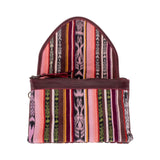 SIGNATURE EDITION DOUBLE CLUTCH SET - OOAK HUIPIL - VINO TINTO - NO. 202362
