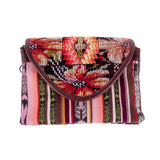 SIGNATURE EDITION DOUBLE CLUTCH SET - OOAK HUIPIL - VINO TINTO - NO. 202362