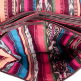 SIGNATURE EDITION DOUBLE CLUTCH SET - OOAK HUIPIL - VINO TINTO - NO. 202363