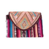 SIGNATURE EDITION DOUBLE CLUTCH SET - OOAK HUIPIL - VINO TINTO - NO. 202363