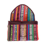 SIGNATURE EDITION DOUBLE CLUTCH SET - OOAK HUIPIL - VINO TINTO - NO. 202364