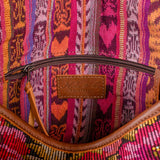 CONSUELO BAG - OOAK HUIPIL - CAFE - NO. 202372