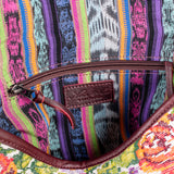 CONSUELO BAG - OOAK HUIPIL - VINO TINTO - NO. 202385