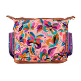 BEATRIZ CDB + DIAMANTE STRAP - H&S FLORAL - HONEY - NO. 202417