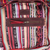 DRAWSTRING BUCKET BAG - CORTE - VINO TINTO - NO. 202463