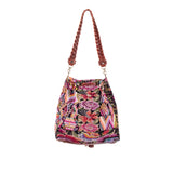 DRAWSTRING BUCKET BAG - OOAK HUIPIL - COPPER - NO. 202479