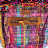 DRAWSTRING BUCKET BAG - OOAK HUIPIL - WRANGLER - NO. 202480