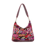 SMALL PENELOPE BAG - OOAK HUIPIL - VINO TINTO - NO. 202492
