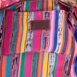 SMALL PENELOPE BAG - OOAK HUIPIL - VINO TINTO - NO. 202493