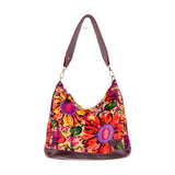 SMALL PENELOPE BAG - OOAK HUIPIL - VINO TINTO - NO. 202496