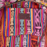 SMALL PENELOPE BAG - OOAK HUIPIL - VINO TINTO - NO. 202497