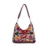SMALL PENELOPE BAG - OOAK HUIPIL - VINO TINTO - NO. 202497
