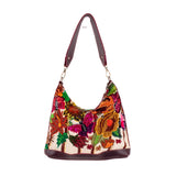 SMALL PENELOPE BAG - OOAK HUIPIL - VINO TINTO - NO. 202499