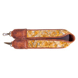 BAG STRAP - OOAK FAJA - HONEY - NO. 202575