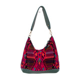 SMALL PENELOPE BAG - OOAK HUIPIL - EVERGREEN - NO. 202611