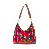 SMALL PENELOPE BAG - OOAK HUIPIL - HONEY - NO. 202614