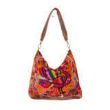 SMALL PENELOPE BAG - OOAK HUIPIL - HONEY - NO. 202615