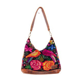 SMALL PENELOPE BAG - OOAK HUIPIL - HONEY - NO. 202616