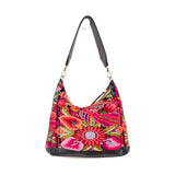 SMALL PENELOPE BAG - OOAK HUIPIL - BLACK - NO. 202620