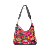 SMALL PENELOPE BAG - OOAK HUIPIL - BLACK - NO. 202620