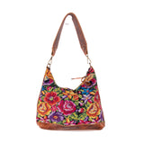 SMALL PENELOPE BAG - OOAK HUIPIL - HONEY - NO. 202625