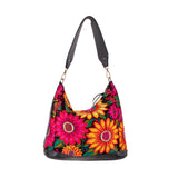 SMALL PENELOPE BAG - OOAK HUIPIL - BLACK - NO. 202626