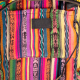 SMALL PENELOPE BAG - OOAK HUIPIL - BLACK - NO. 202626