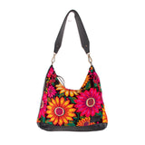 SMALL PENELOPE BAG - OOAK HUIPIL - BLACK - NO. 202626