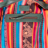 BEATRIZ MCDB + DIAMANTE STRAP - OOAK HUIPIL - EVERGREEN - NO. 242783