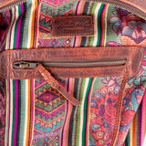 BEATRIZ MCDB + DIAMANTE STRAP - OOAK HUIPIL - COPPER - NO. 242785