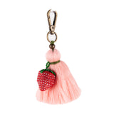 CLASSIC TASSEL - BEADED STRAWBERRY CHARM - NO. 242811