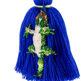 CLASSIC TASSEL - BEADED GECKO CHARM - NO. 242837