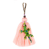 CLASSIC TASSEL - BEADED GECKO CHARM - NO. 242840