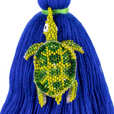 CLASSIC TASSEL - BEADED TURTLE CHARM - NO. 242856