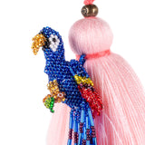CLASSIC TASSEL - BEADED PARROT CHARM - NO. 242876