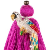 CLASSIC TASSEL - BEADED PARROT CHARM - NO. 242878