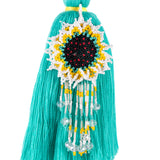 CLASSIC TASSEL - BEADED SUNFLOWER CHARM - NO. 242899