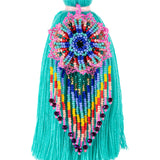 CLASSIC TASSEL - BEADED FLOWER CHARM - NO. 242905