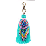 CLASSIC TASSEL - BEADED FLOWER CHARM - NO. 242905
