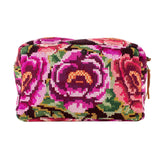LARGE WANDER BAG + STRAP SET - OOAK HUIPIL - CAFE - NO. 242922