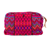 LARGE WANDER BAG + STRAP SET - OOAK HUIPIL - CAFE - NO. 242924