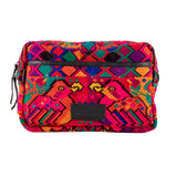 LARGE WANDER BAG + STRAP SET - OOAK HUIPIL - BLACK - NO. 242939