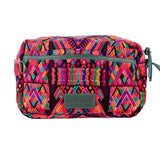 **SHIP WINDOW** LARGE WANDER BAG + STRAP SET - OOAK HUIPIL - EVERGREEN - NO. 242941