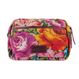 **SHIP WINDOW** LARGE WANDER BAG + STRAP SET - OOAK HUIPIL - VINO TINTO - NO. 242942