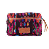 WANDER CROSSBODY SET - OOAK HUIPIL - CAFE - NO. 242957